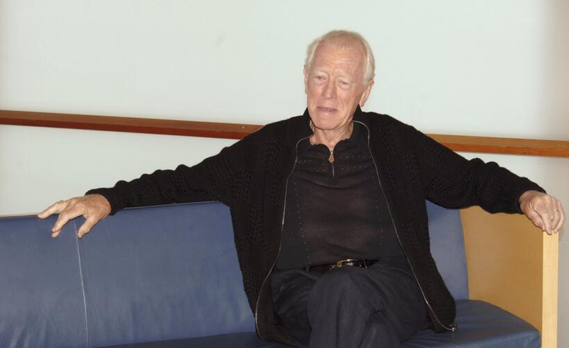 Max von Sydow at the 54th San Sebastian Film Festival attending a photocall.