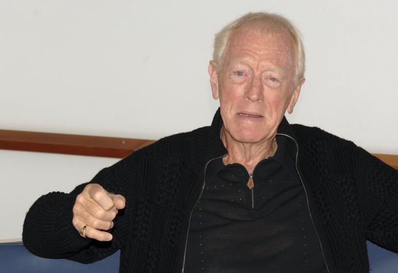 Max von Sydow at the 54th San Sebastian Film Festival attending a photocall.
