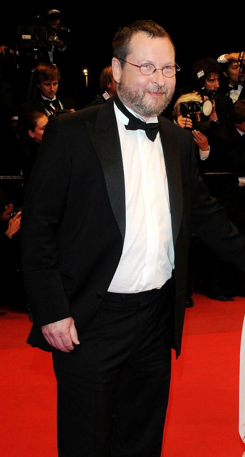 Lars von Trier at the premiere of "Antichrist" during the 62nd International Cannes Film Festival.