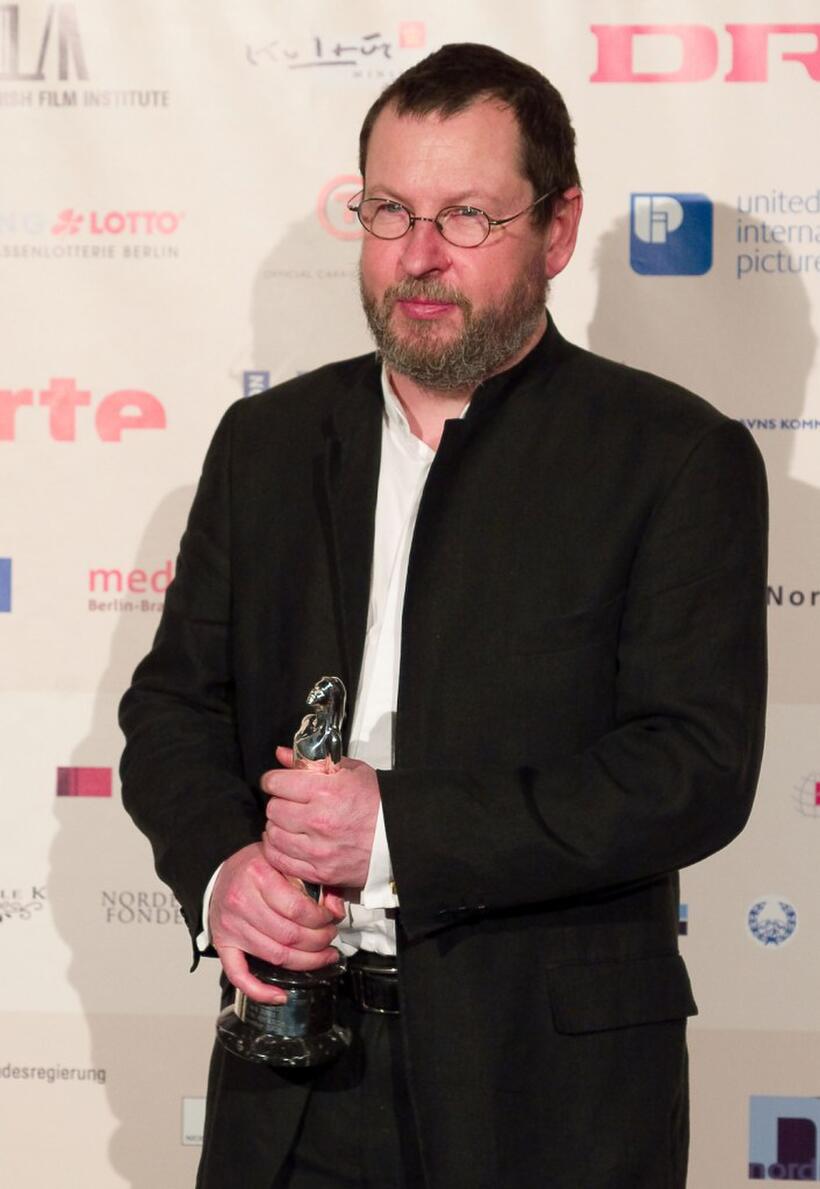 Lars von Trier at the European Film Awards 2008.