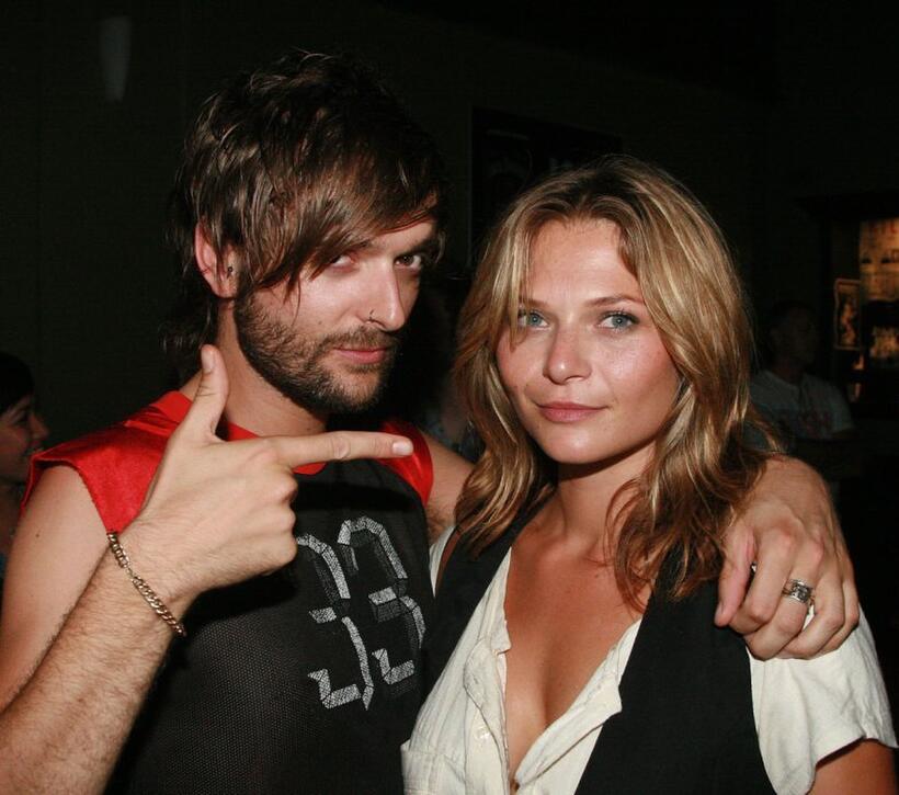 Leeanna Walsman and Guest at the 2007 Jack Awards Launch Party.