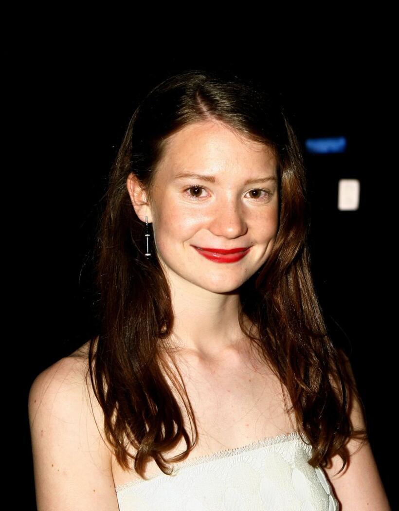 Mia Wasikowska at the L'Oreal Paris 2006 AFI Awards.