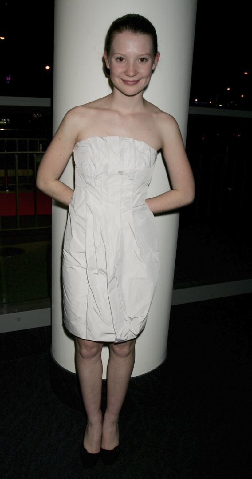 Mia Wasikowska at the 2006 Hisense Inside Film Awards.