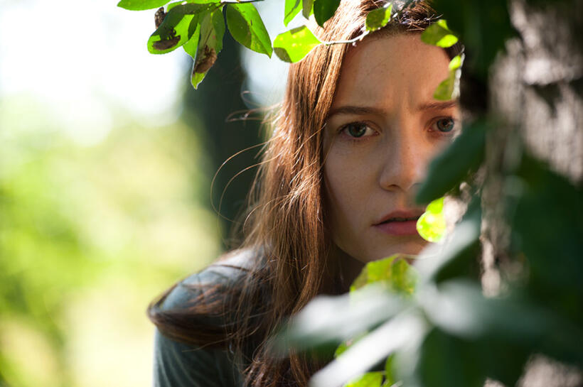 Mia Wasikowska as India in "Stoker."
