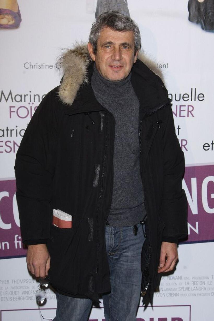 Michel Boujenah at the Paris premiere of "Le Code Change."
