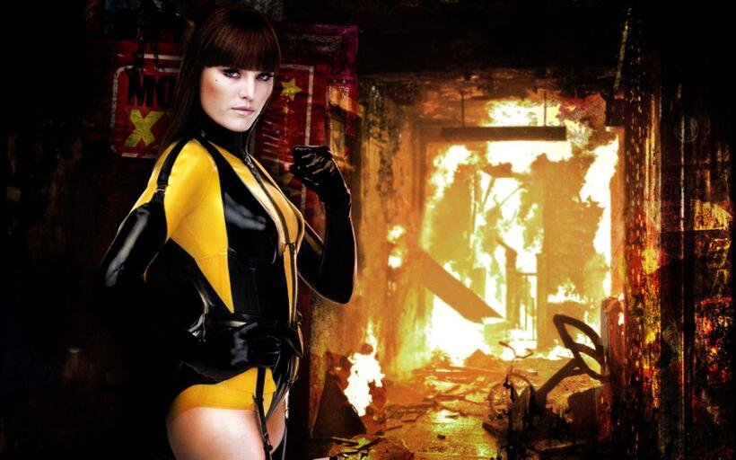 Malin Akerman as Silk Spectre II in "Watchmen: The IMAX Experience."