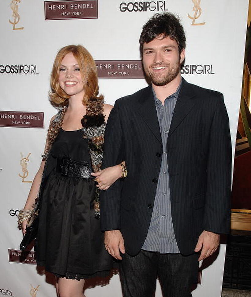 Dreama Walker and Josh Ruben at the Henri Bendel and YSL Beaute celebration of "Gossip Girl."