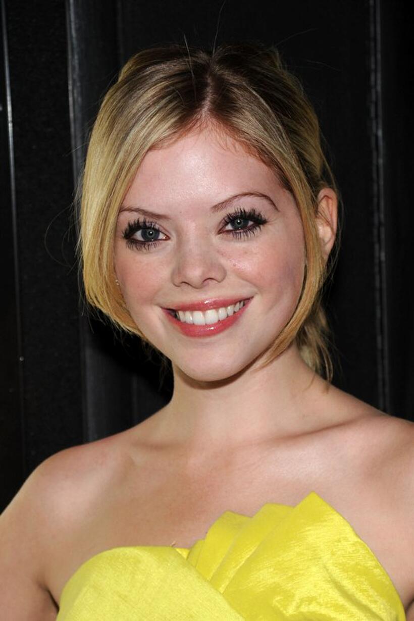 Dreama Walker at the premiere of "The Runaways."