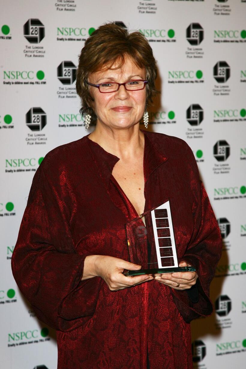Julie Walters at the Awards Of The London Film Critics' Circle.