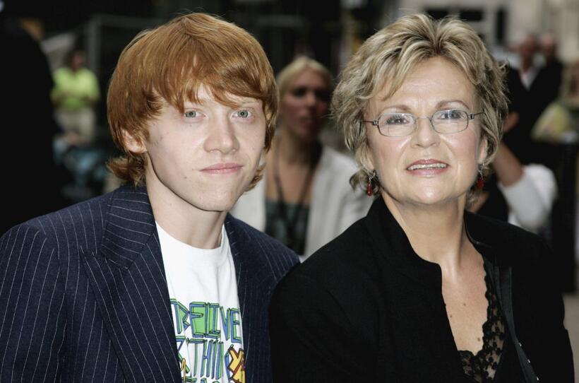 Julie Walters and Rupert Grint at the premiere of the "Driving Lessons."