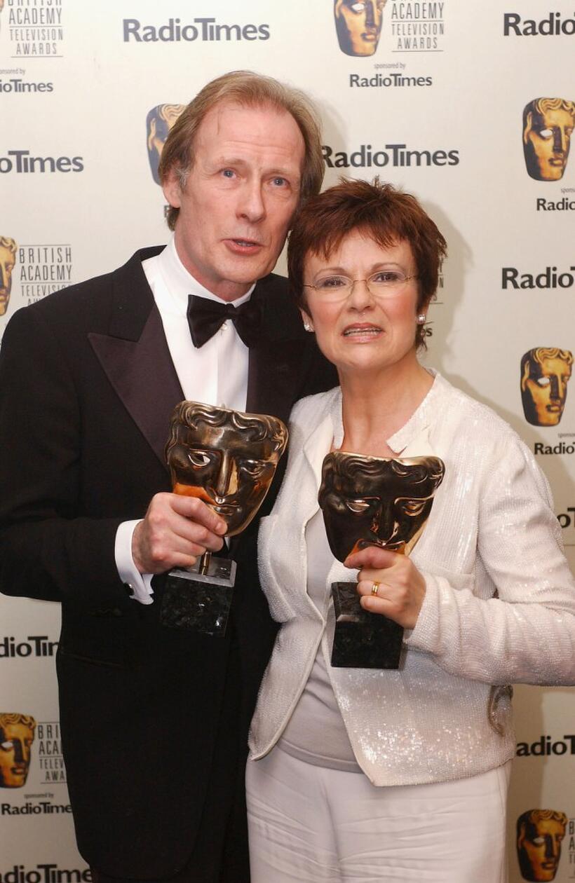 Julie Walters and Bill Nighy at the The British Academy Television Awards.