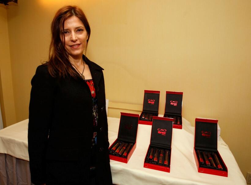 Melora Walters at the Luxury Lounge in honor of the 2008 SAG Awards.