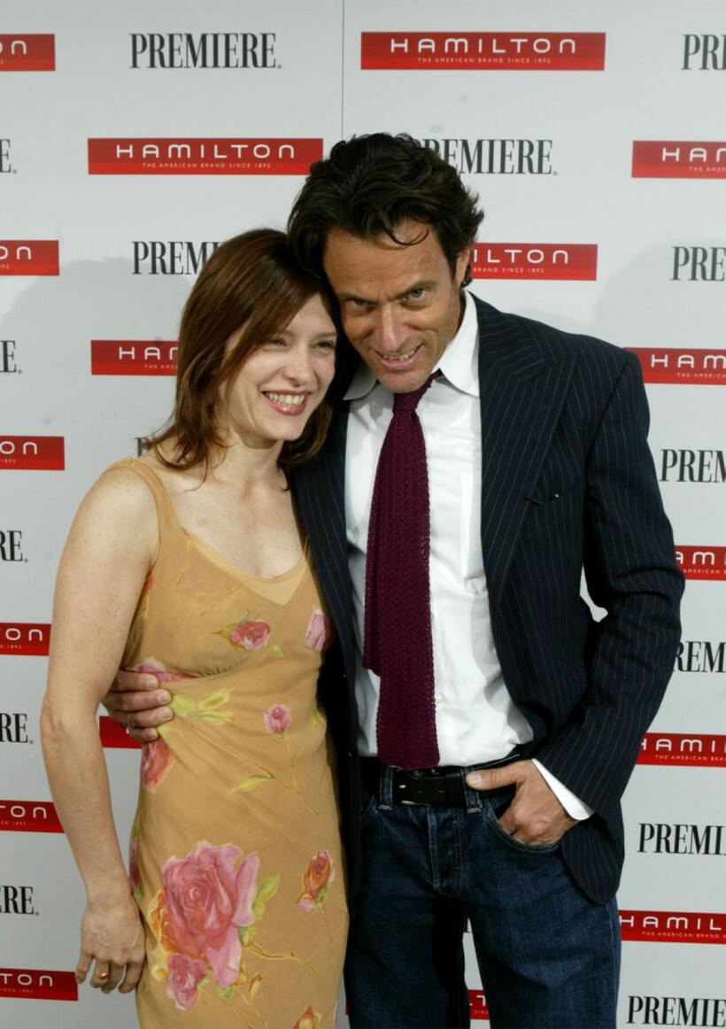 Melora Walters and Michael Kaplan pose at the Timeless Style Awards.