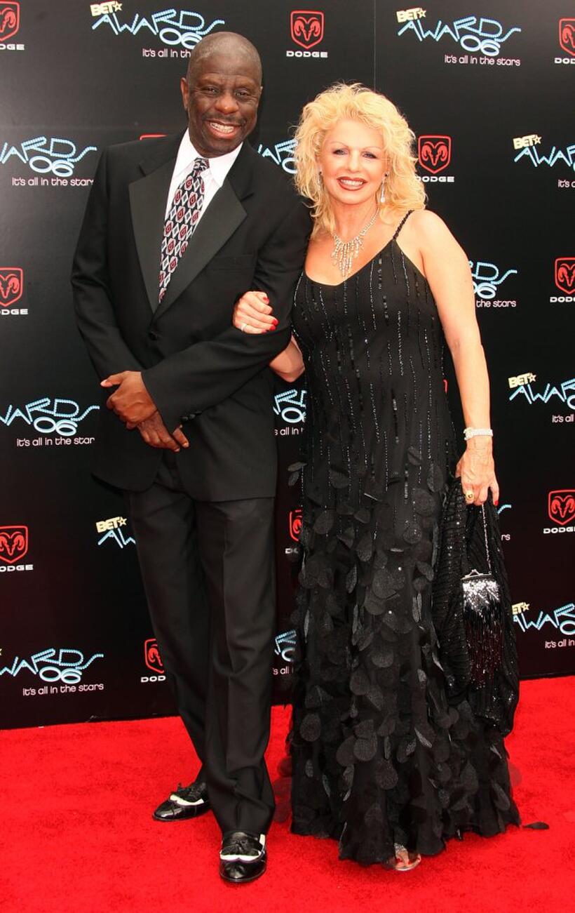 Jimmie "J.J." Walker and Guest at the 2006 BET Awards.