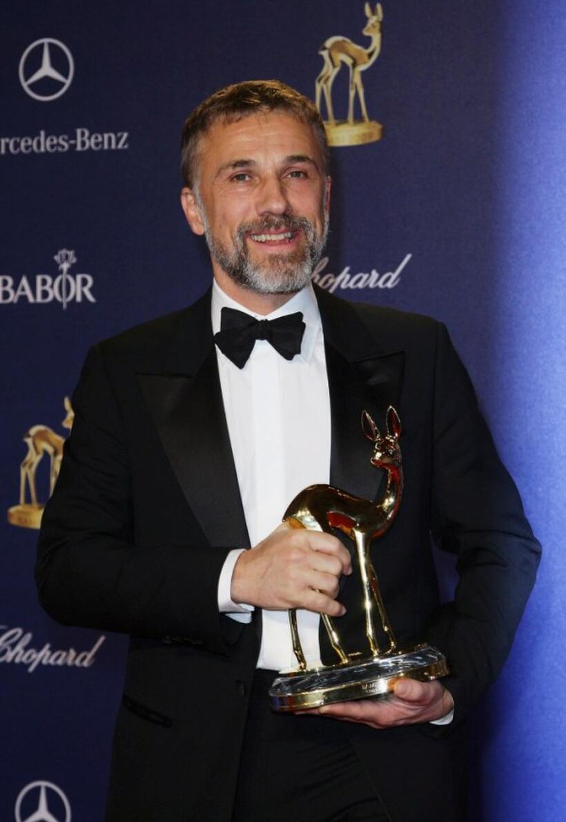Christoph Waltz at the Bambi Awards 2009 show.