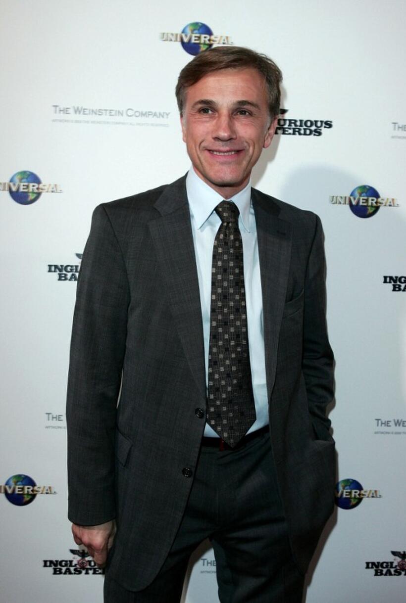 Christoph Waltz at the Sydney Gala premiere of "Inglourious Basterds."