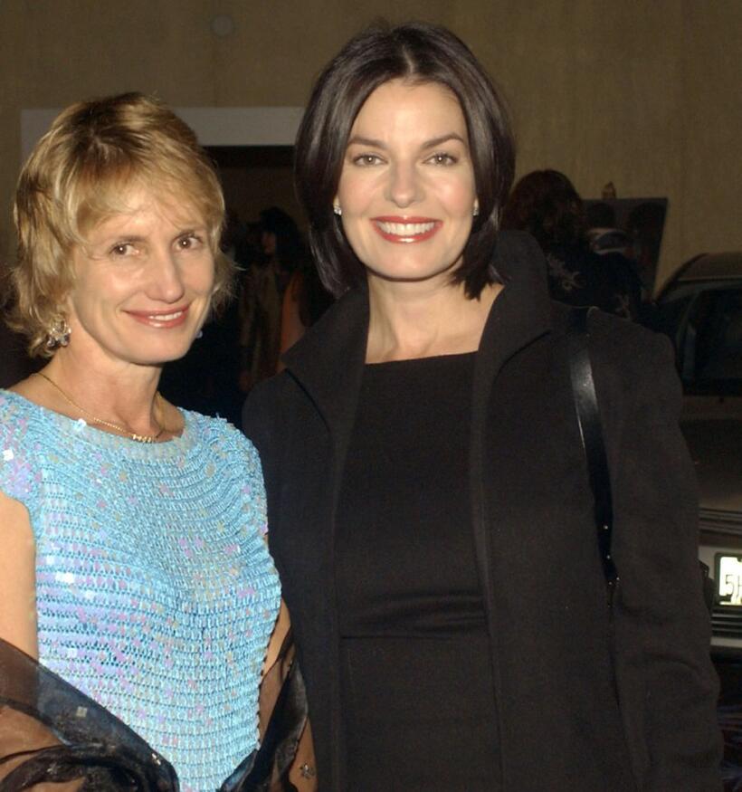 Sela Ward and attorney Melanie Cooh at the Big Brothers and Big Sisters Rising Stars Gala.