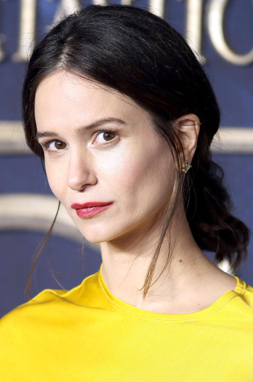Katherine Waterston at the UK premiere of "Fantastic Beasts: The Crimes of Grindelwald" in London.