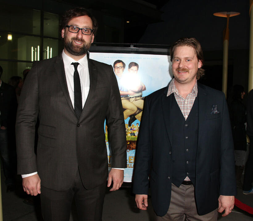 Eric Wareheim and Tim Heidecker at the Los Angeles premiere of "Tim And Eric's Billion Dollar Movie."