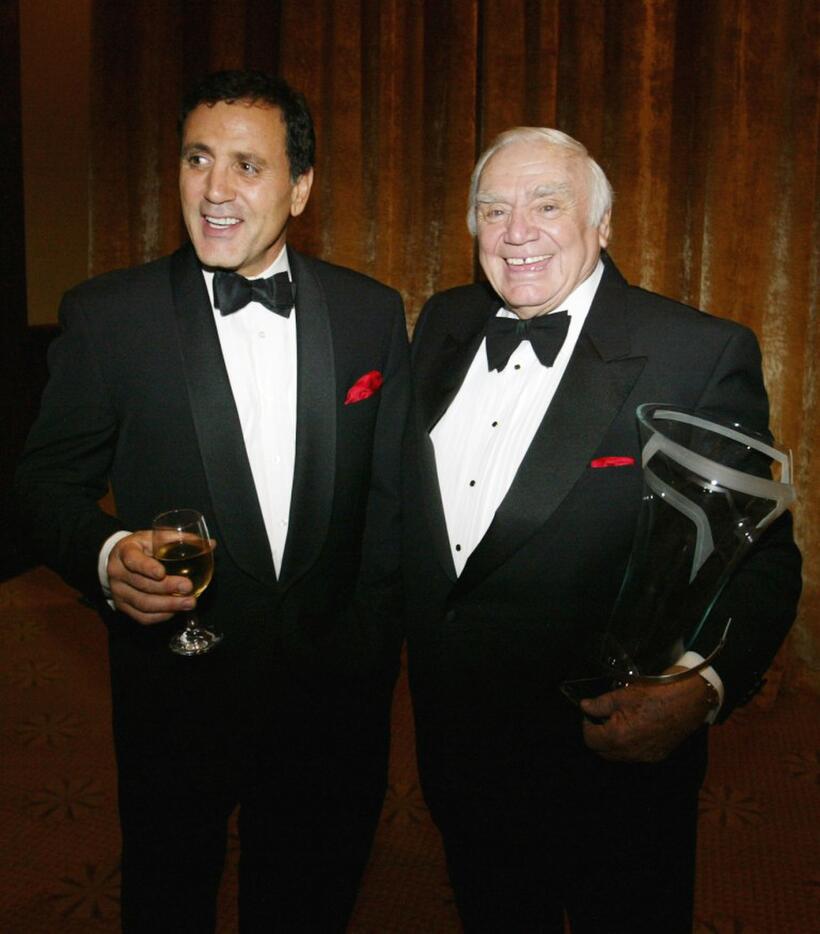 Ernest Borgnine and Frank Stallone at the World May Hear Awards Gala.