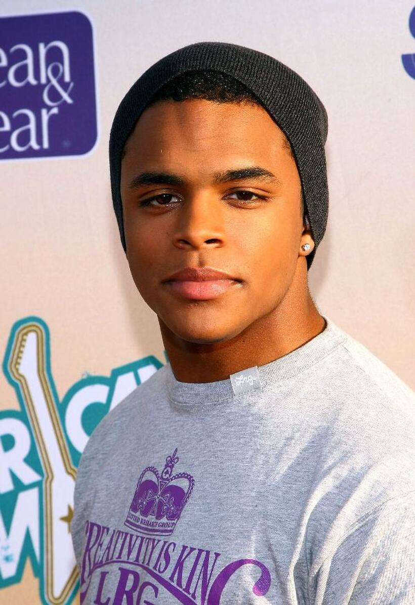 Chris Warren Jr. at the premiere of "The American Mall."