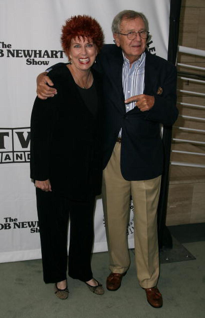 Marcia Wallace and Bill Daily at the Paley Center for Media and TV Land salute of "The Bob Newhart Show."