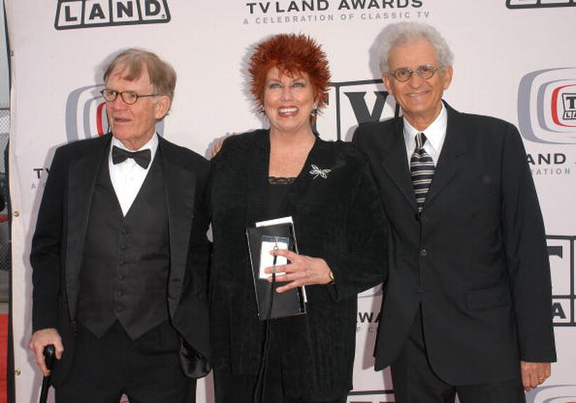 Jack Riley, Marcia Wallace and Peter Bonerz at the 2005 TV Land Awards.