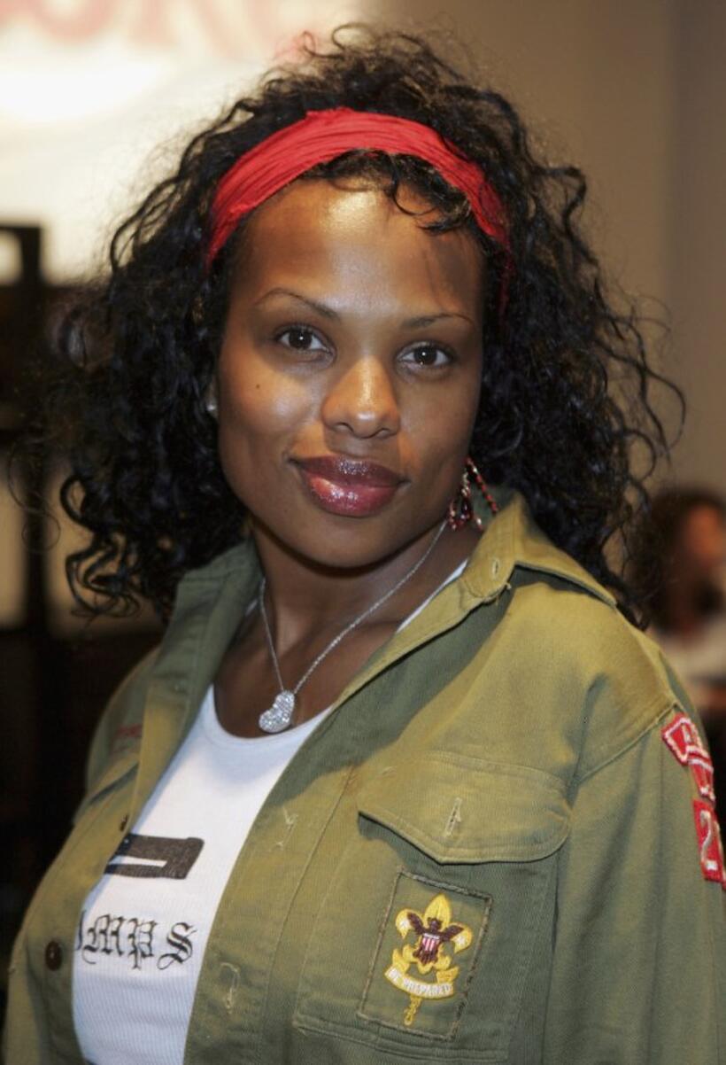 Shari Watson at the Mercedes Benz Fashion Week and City of Hope "Rock The Runway" party.