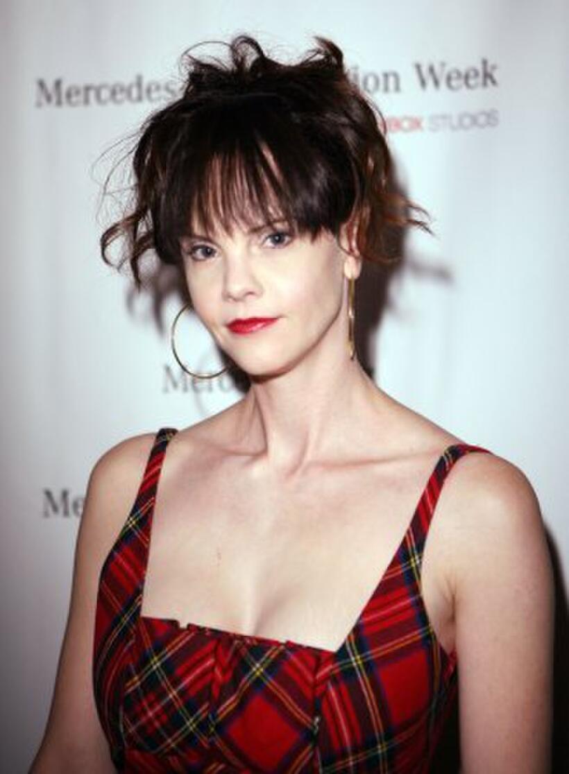 Kiersten Warren at the Mercedes Benz Fashion Week.