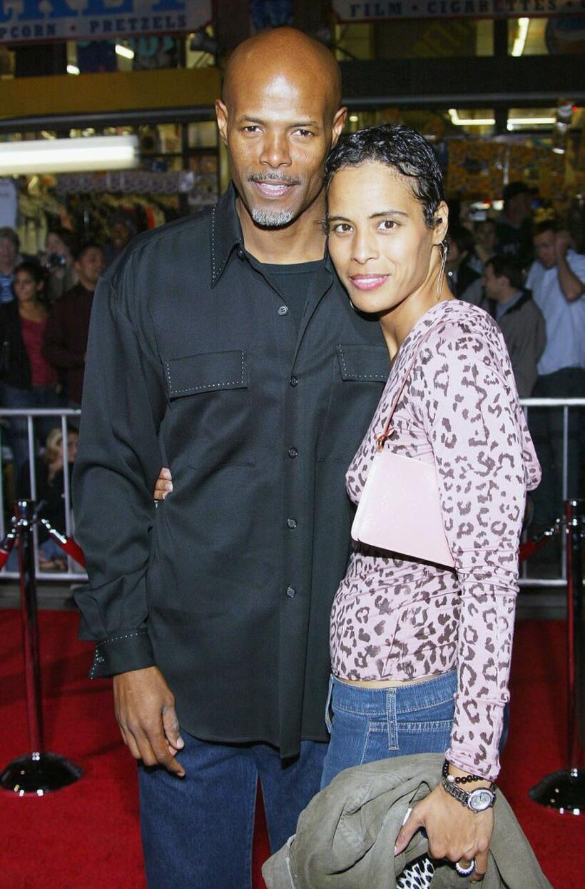 Keenen Ivory Wayans and guest at the El Capitan Theatre for the film premiere of "The Lady Killers".