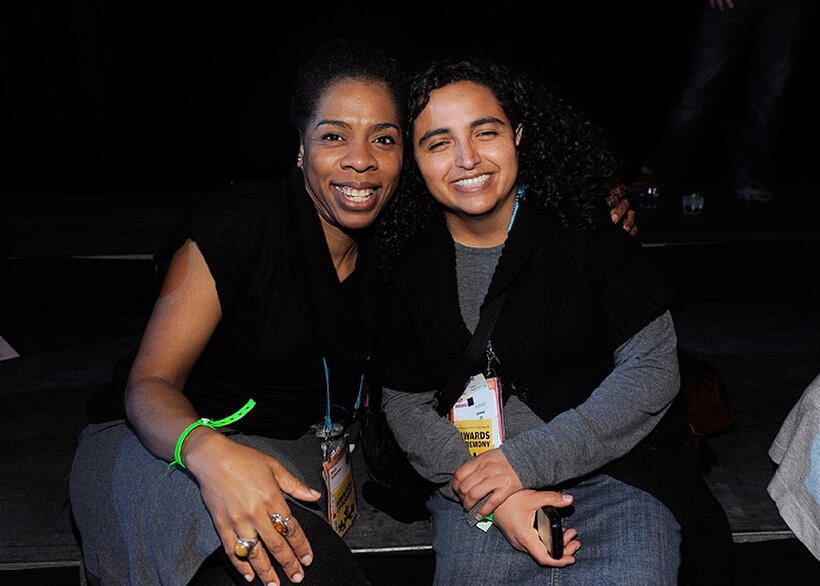 Kim Wayans and Guest at the 2011 Sundance Film Festival Awards Night party.