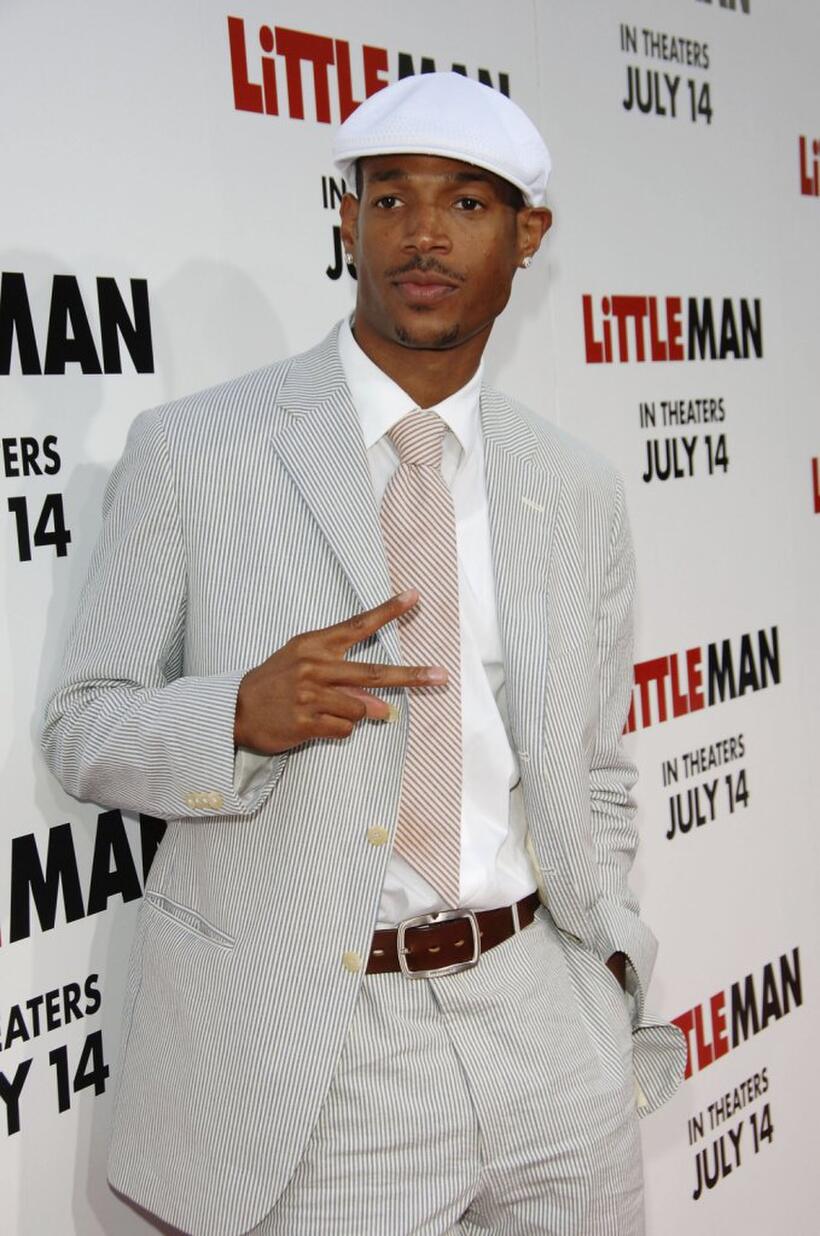 Marlon Wayans at the premiere of "Little Man."
