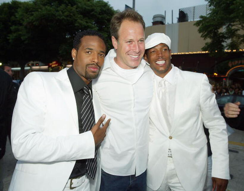 Shawn Wayans, Todd Garner and Marlon Wayans at the premiere of "White Chicks."