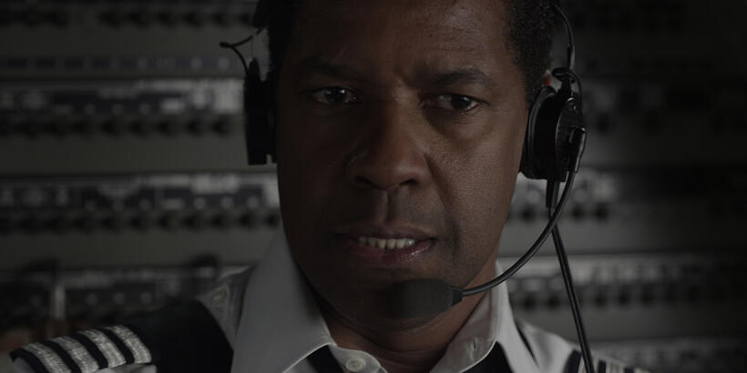 Denzel Washington as Whip Whitaker in "Flight."