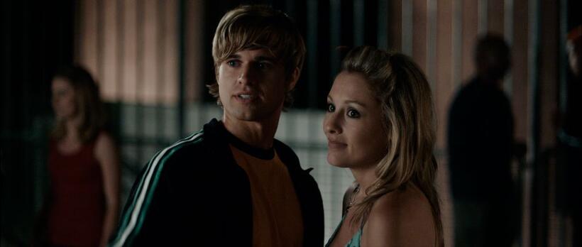 Randy Wayne as Jake Taylor and Deja Kreutzberg as Amy in "To Save a Life."