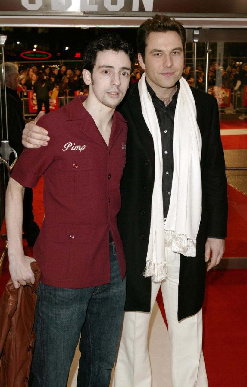 Ralph Little and David Walliams at the UK premiere of "Starsky And Hutch."