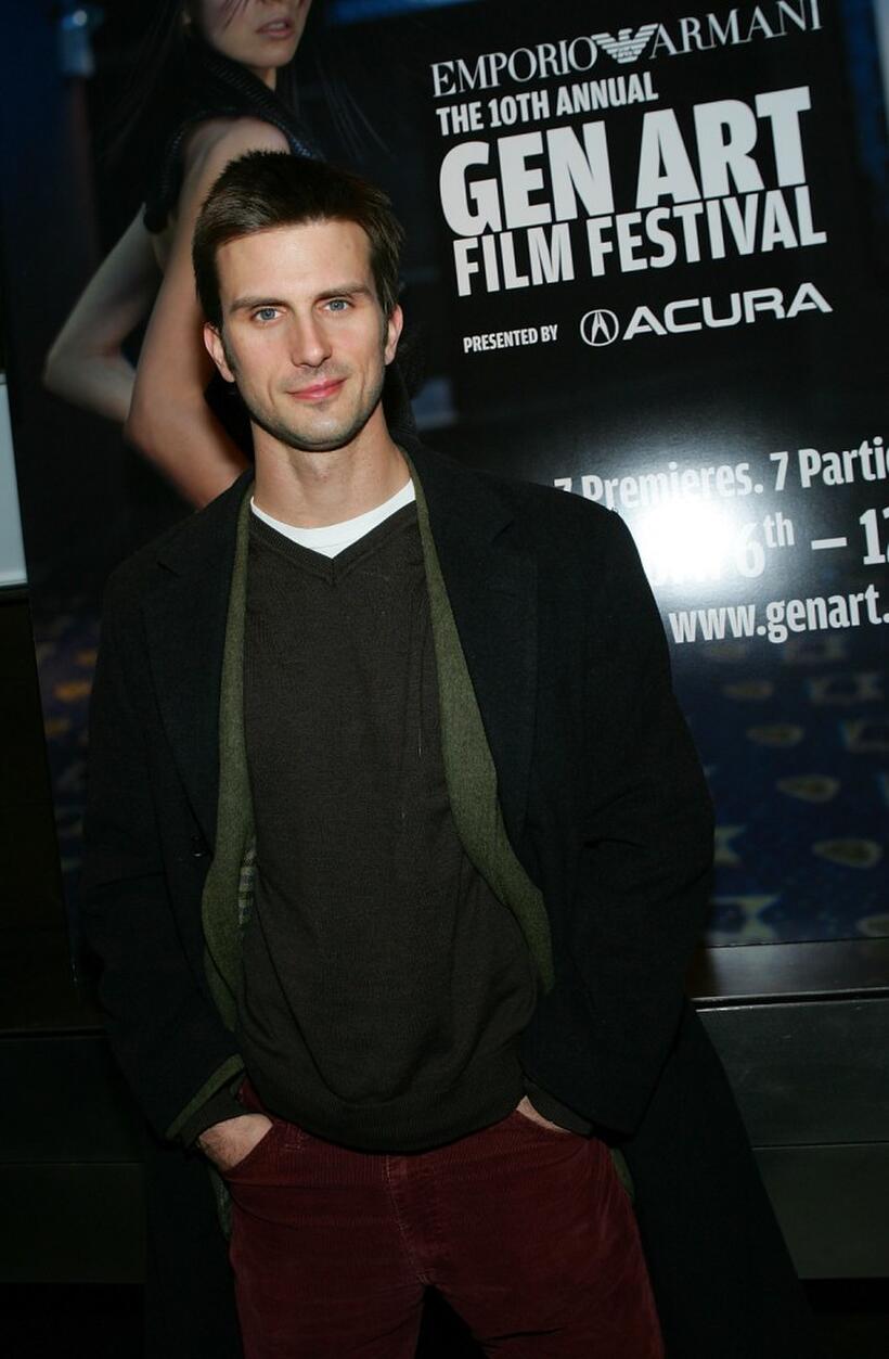 Frederick Weller at the 10th Annual Gen Art Film Festival launch party.