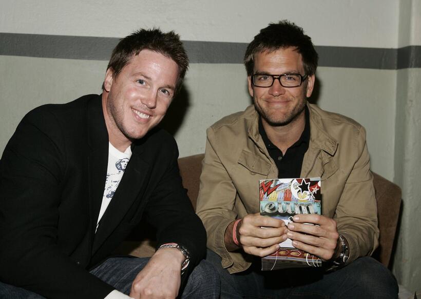 Michael Weatherly and Lochlyn Munro at the Music Video Production Association's 15th Annual MVPA Awards.