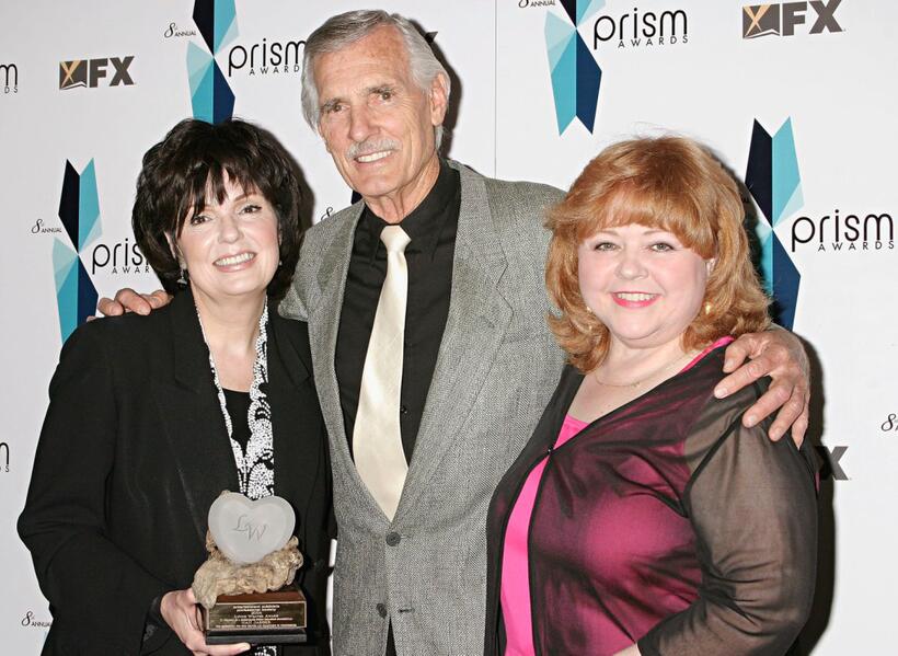 Dennis Weaver, Honoree and Patrika Darbo at the Eighth Annual Prism Awards.