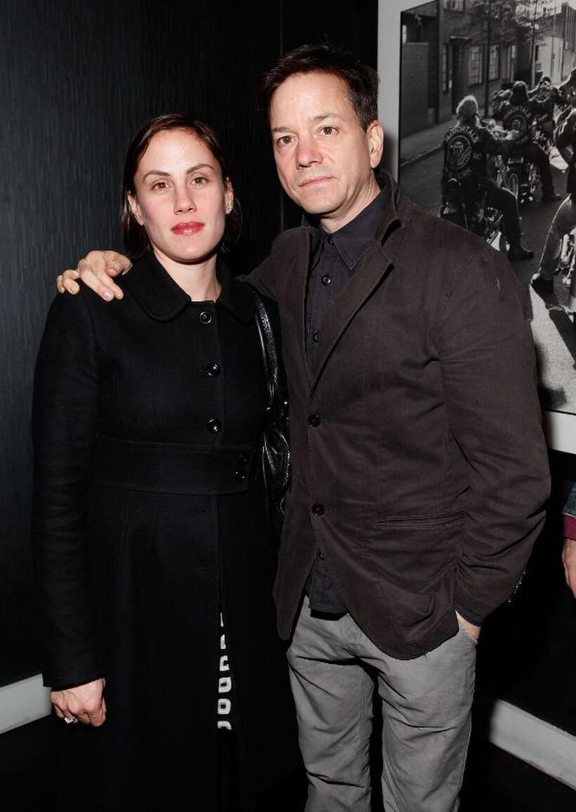 Heather Whaley and Frank Whaley at the after party of the New York premiere of "The Road."