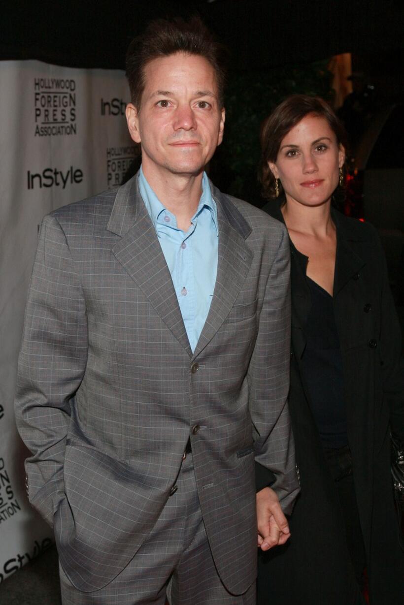 Frank Whaley and Heather Bucha at the InStyle & HFPA's Toronto Film Festival Party.