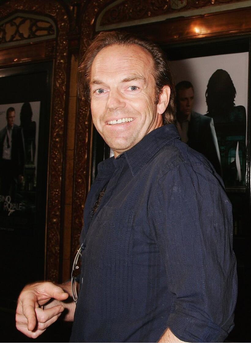 Hugo Weaving at the Australian premiere of the new James Bond "Casino Royale."