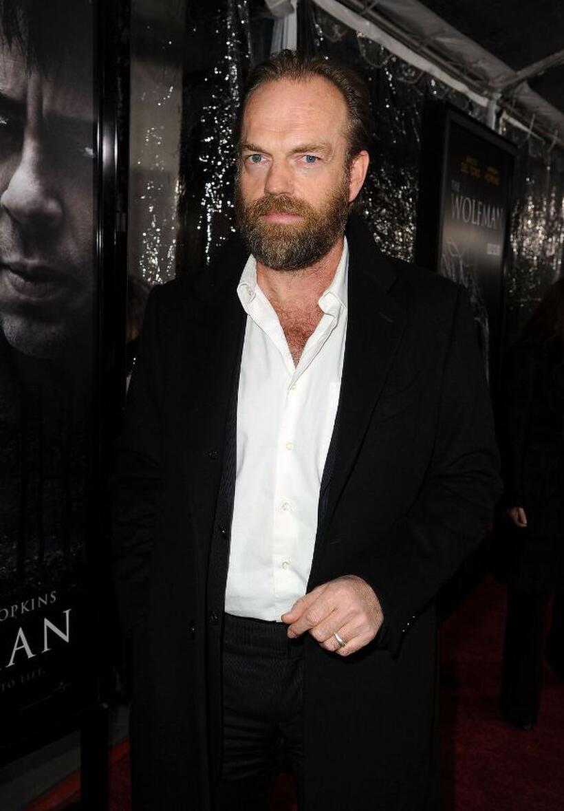 Hugo Weaving at the California premiere of "The Wolfman."