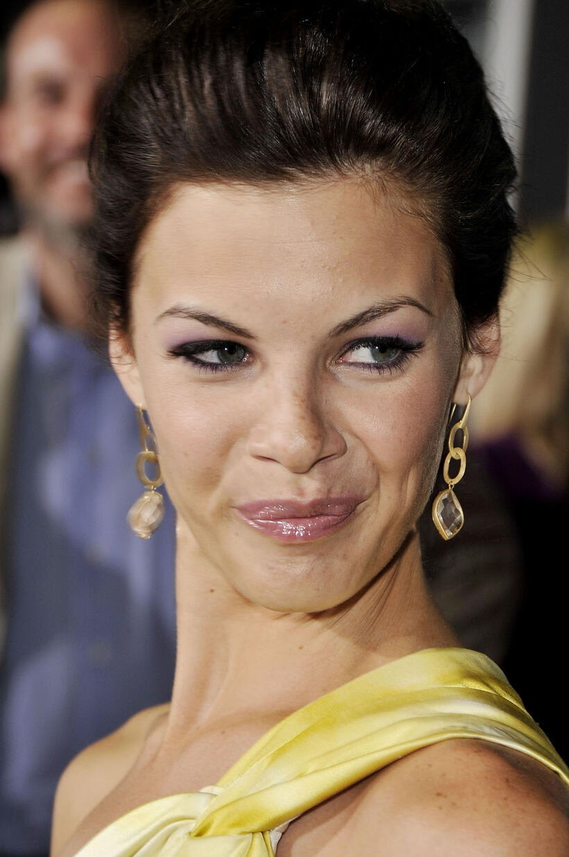 Haley Webb at the Los Angeles premiere of "The Final Destination".