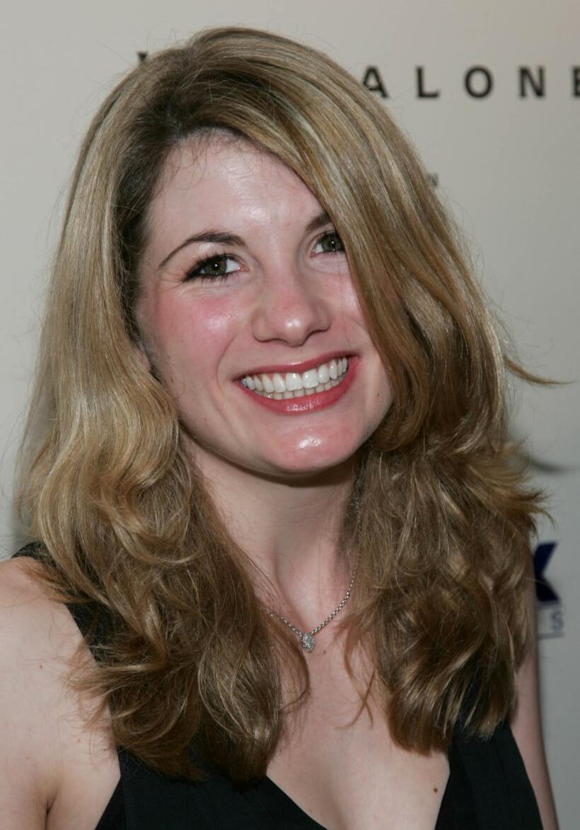 Jodie Whittaker at the Miramax Films pre-Oscar party of "The Queen" and "Venus."