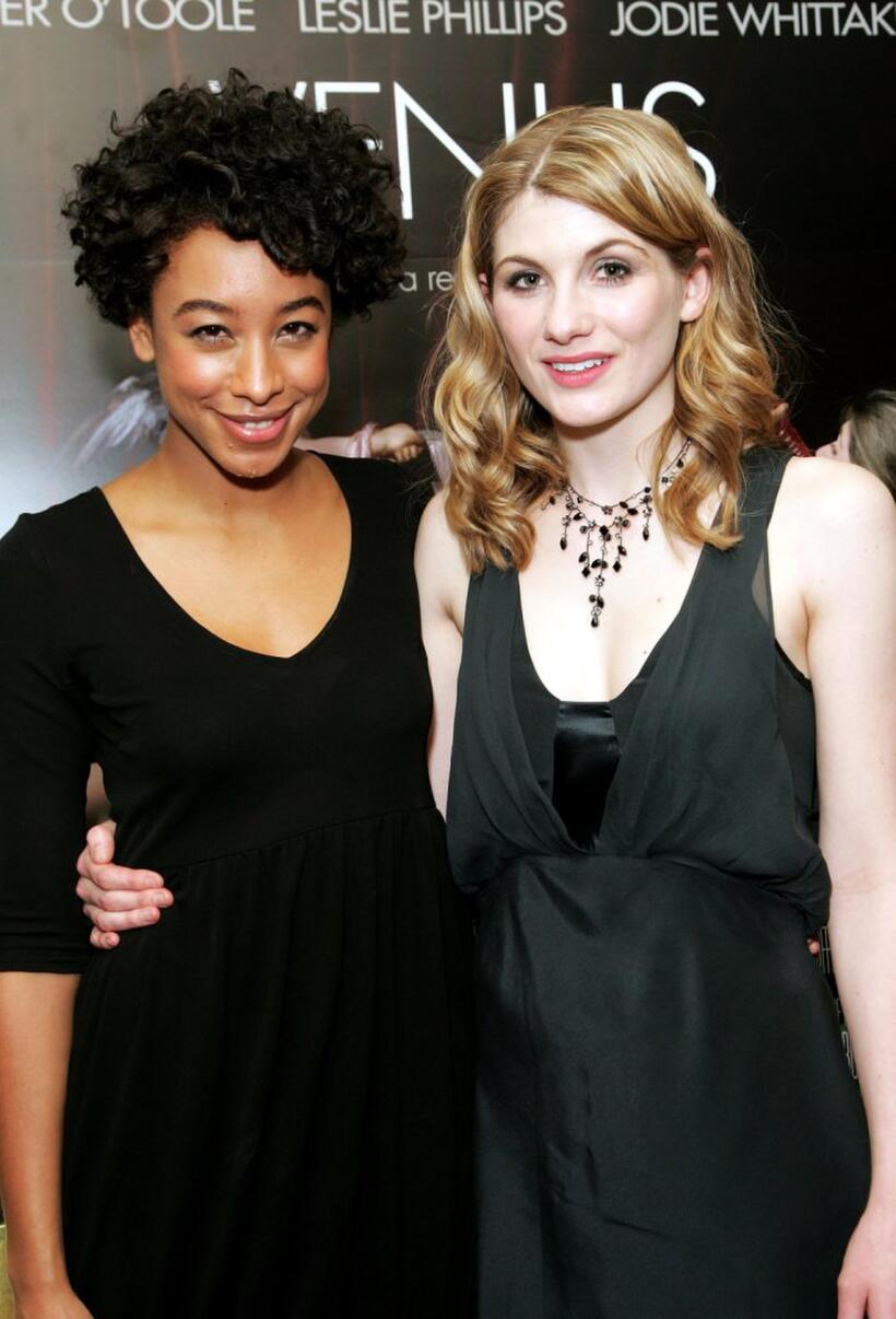 Corrine Bailey Rae and Jodie Whittaker at the gala screening of "Venus."
