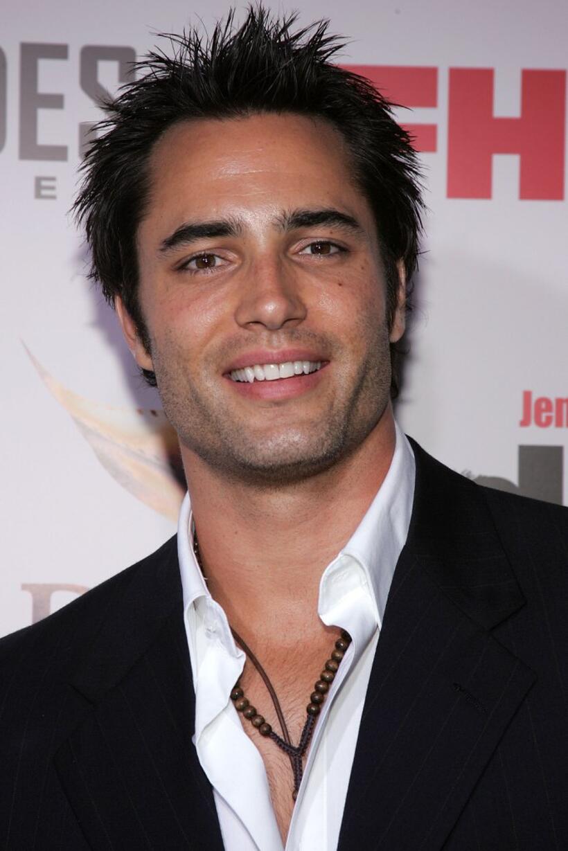 Victor Webster at the premiere of "Dirty Love."