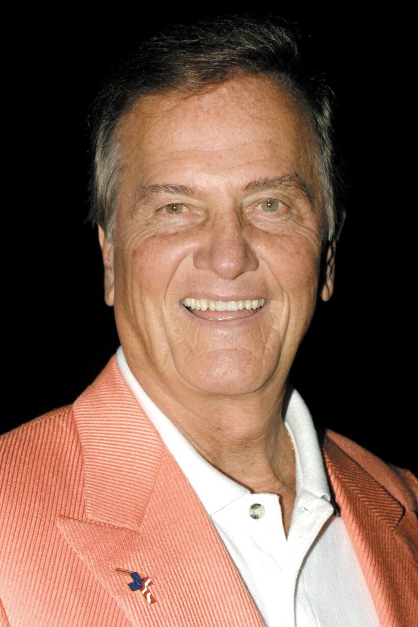 Pat Boone at the press conference announcing detail plans for the Motion Picture Hall Of Fame.