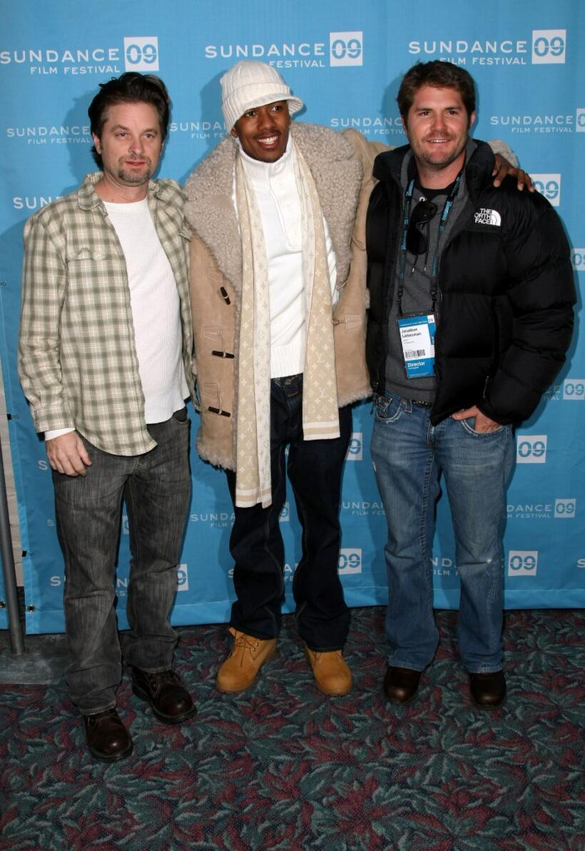 Shea Whigham, Nick Cannon and director Jonathan Liebesman at the screening of "The Killing Room" during the 2009 Sundance Film Festival.
