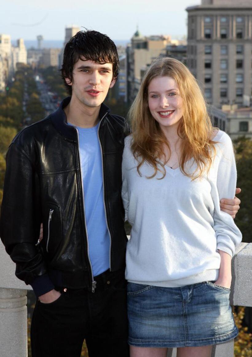 Ben Whishaw and Rachel Hurd-Wood at the photocall of "El Perfume, historia de un asesino" (Perfume, the story of a murderer).